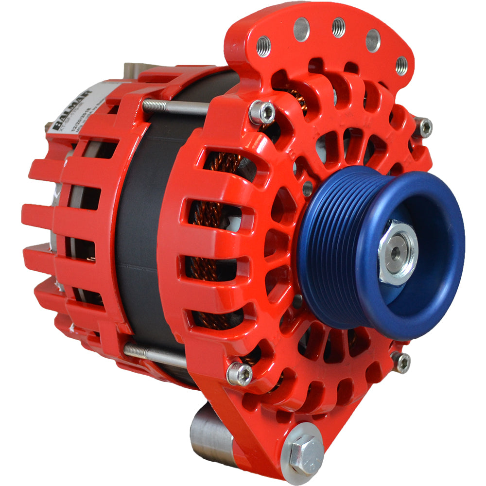 Balmar Alternator 1-2 inch Single Foot J10 Serpentine Pulley - 170 Amp 12V