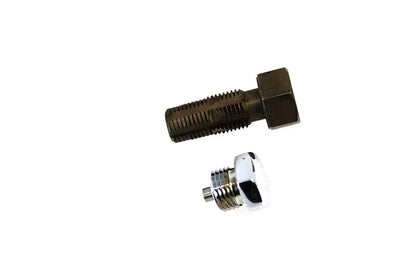 Colony Oversize Oil Tank Drain Plug with Tap for Harley Davidson FL Models by Colony