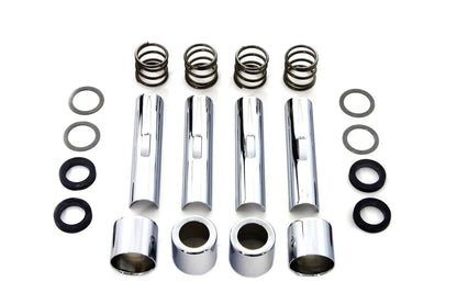 Colony Chrome Pushrod Cover Cup and Clip Kit for Harley Davidson FL Models (1940-1967) by Colony