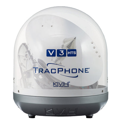 KVH TracPhone V3-HTS Ku-Band Mini-VSAT Marine Satellite Antenna - Model 01-0418-11