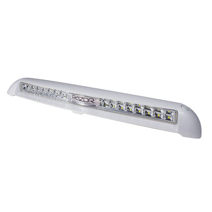 Lumitec Razor 18-Inch Flood Light Bar - Flush Mount White