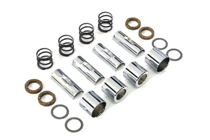 Colony Chrome Upper Pushrod Cover Kit for Harley Davidson EL (1936-1939) by Colony