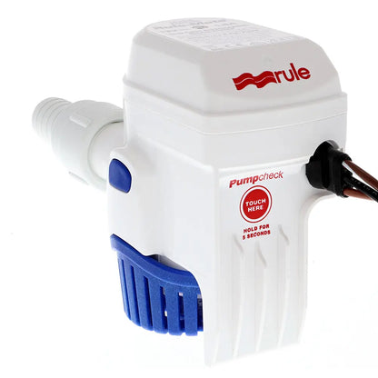 Rule Rule-Mate 500 Fully Automated 12V Bilge Pump by Rule - Part Number RM500B