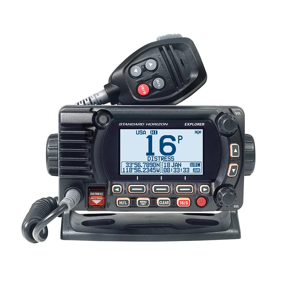 Standard Horizon GX1850 Fixed Mount VHF Radio with NMEA 2000 Connectivity
