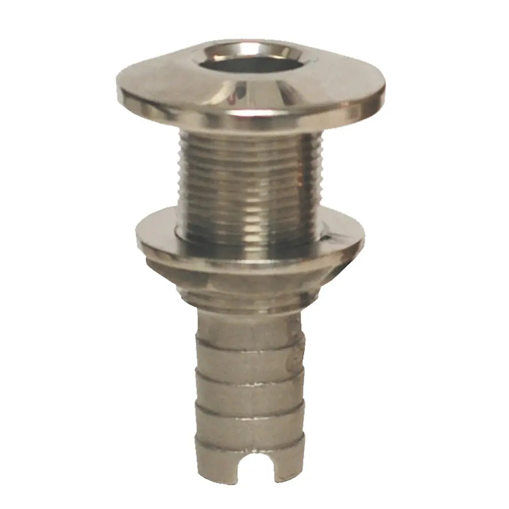 GROCO 1-Inch Stainless Steel Hose Barb Thru-Hull Fitting (Part HTH-1000-S)