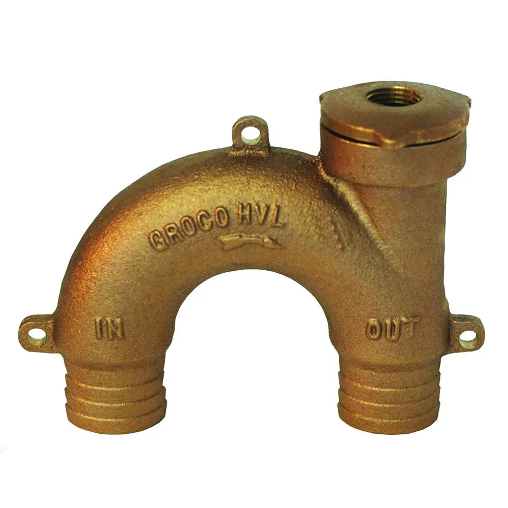 GROCO Bronze Vented Loop for 2-Inch Hose – Model HVL-2000