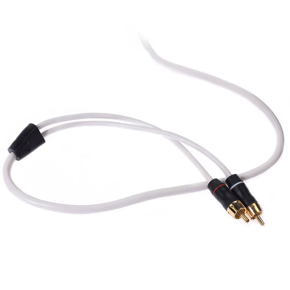 Fusion Performance RCA Cable - 2 Channel, 6 ft | Clear Audio Signal for Fusion Stereo and Amplifier