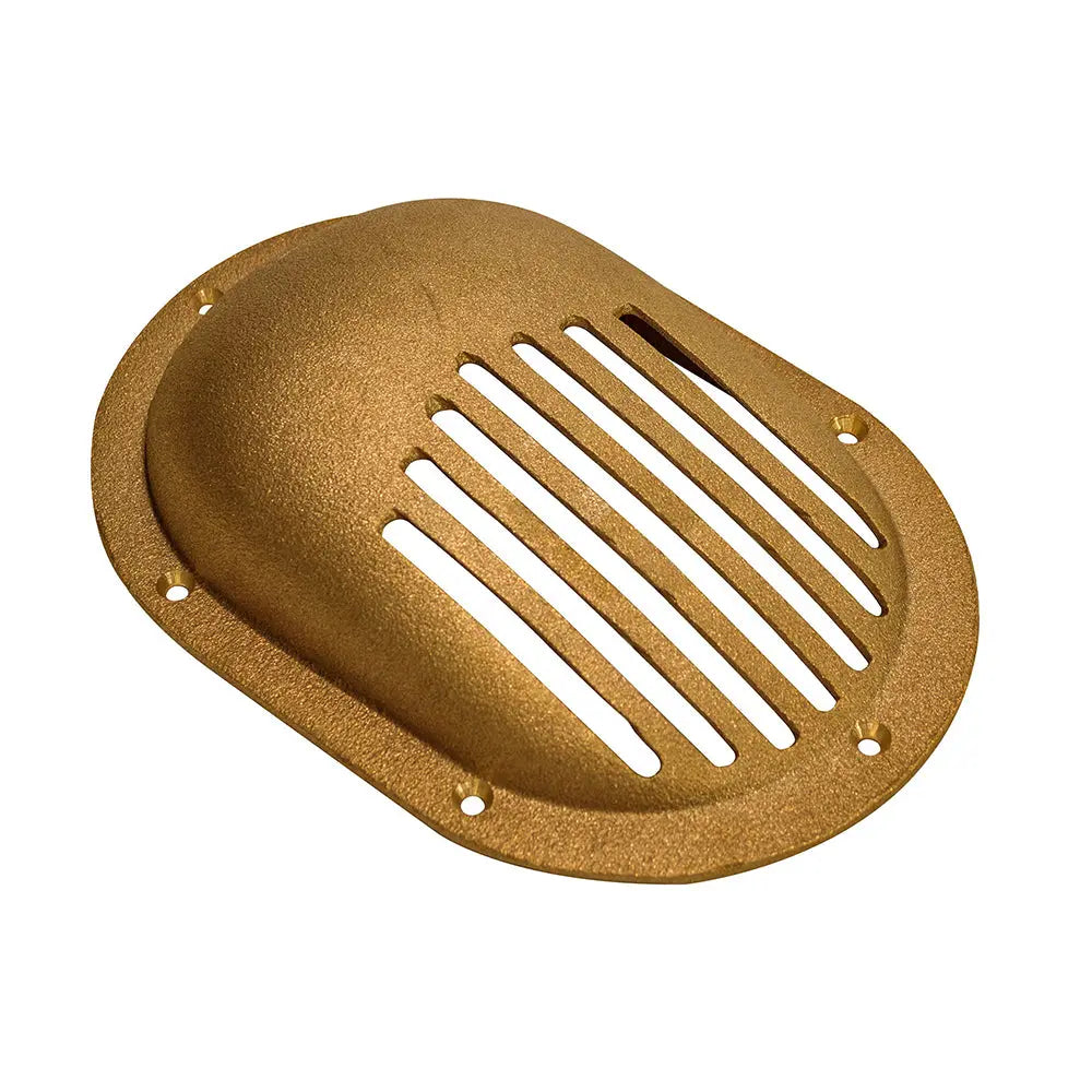 GROCO Bronze Clam Shell Style Hull Strainer for Up to 2-1/2 Inch Thru Hulls