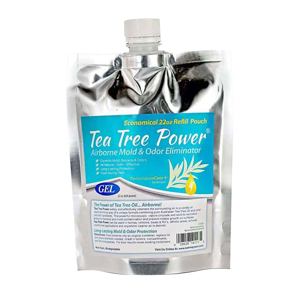 Forespar Performance Products Tea Tree Power 22oz Refill Pouch for Natural Odor Elimination