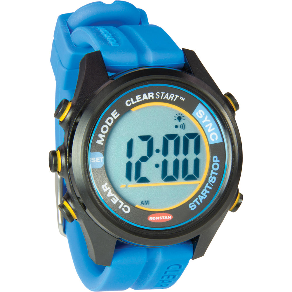 Ronstan ClearStart 40mm Sailing Watch - Blue with Race Timer & Chronograph