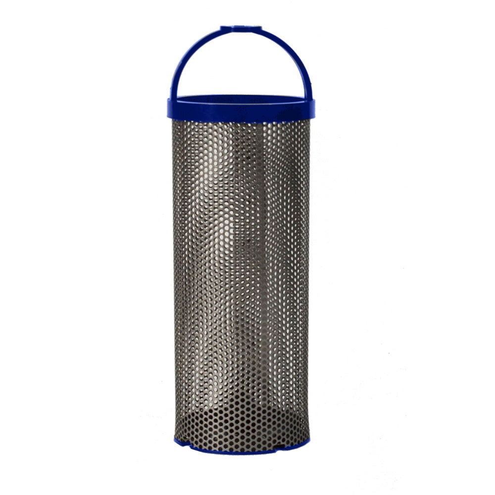 GROCO BS-2 Stainless Steel Basket - 1.9 inch x 7.2 inch for Raw Water Strainers