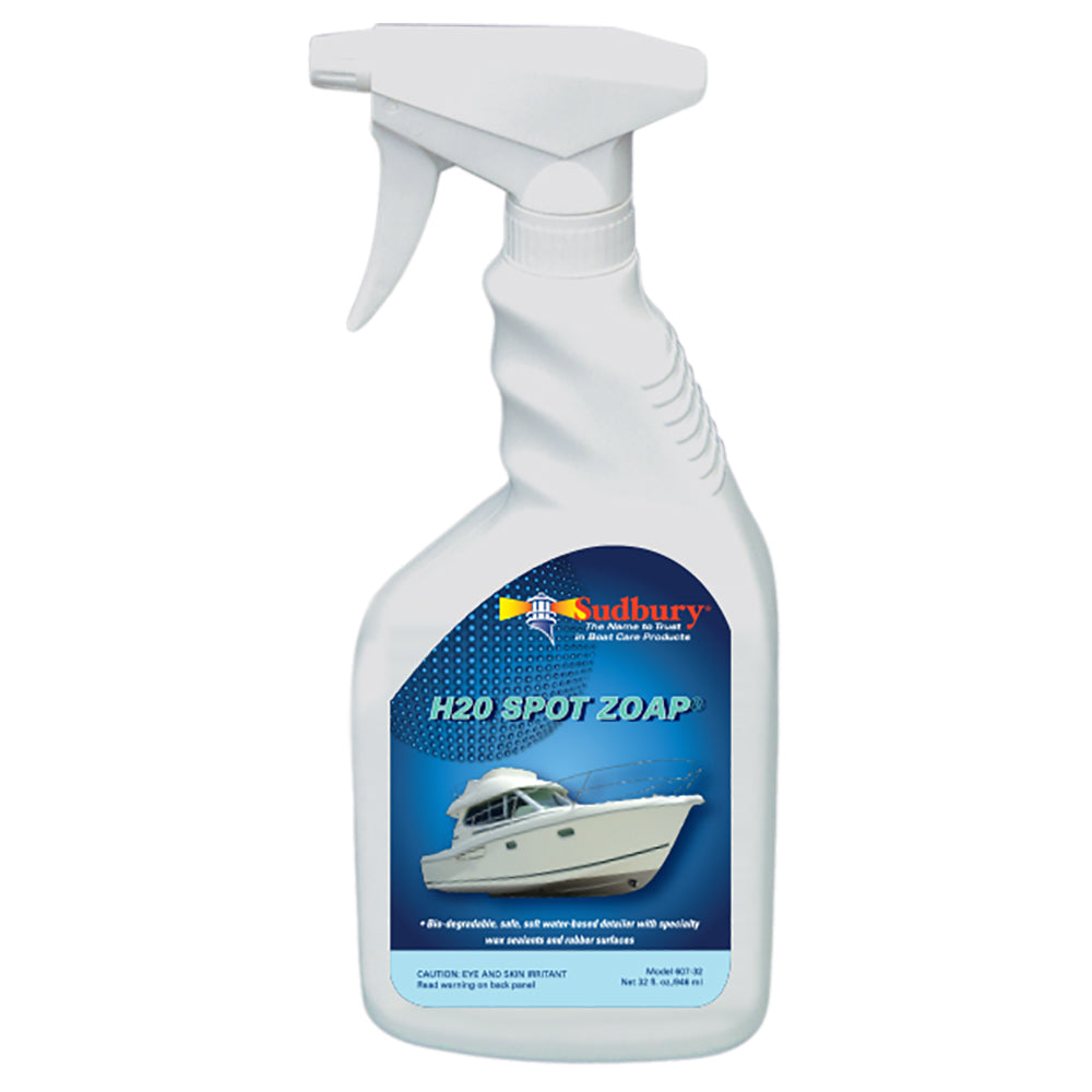 Sudbury H2O Spot Zoap 32oz - Eco-Friendly Rubber Surface Cleaner
