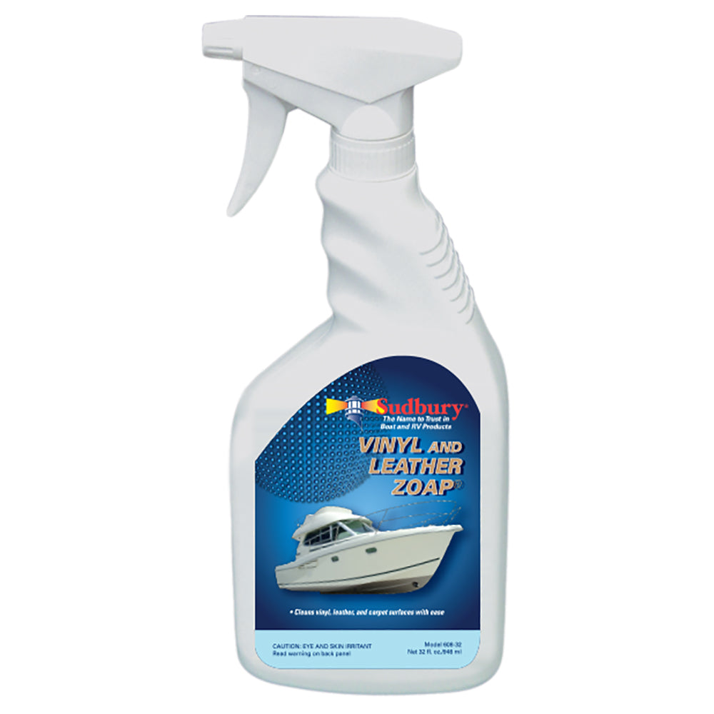 Sudbury Vinyl & Leather Zoap - 32oz for Vinyl, Leather, and Carpet Cleaning