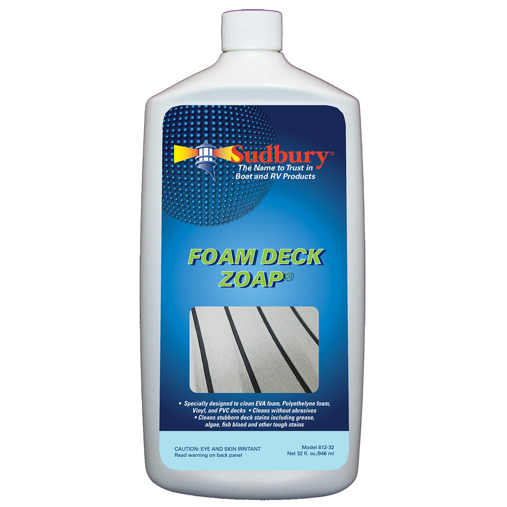 Sudbury Foam Deck Zoap Cleaner - 32oz for EVA, Vinyl, and PVC Decks