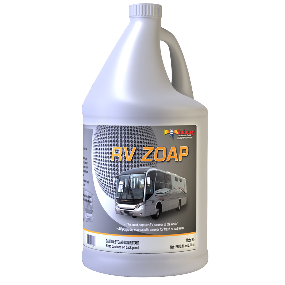 Sudbury RV Zoap 128oz - All-Purpose Biodegradable Cleaner for Motorhomes and RVs