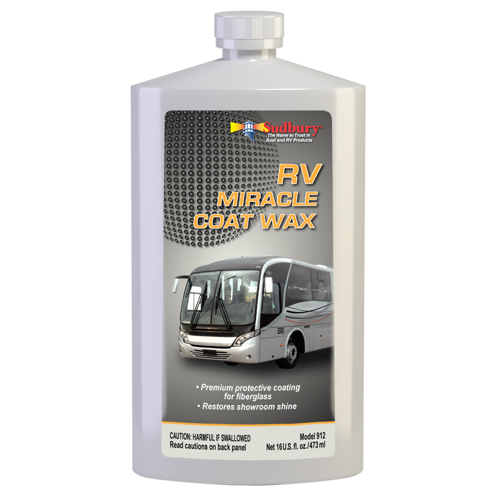 Sudbury RV Miracle Coat Wax - 16oz for Fiberglass Exterior Protection
