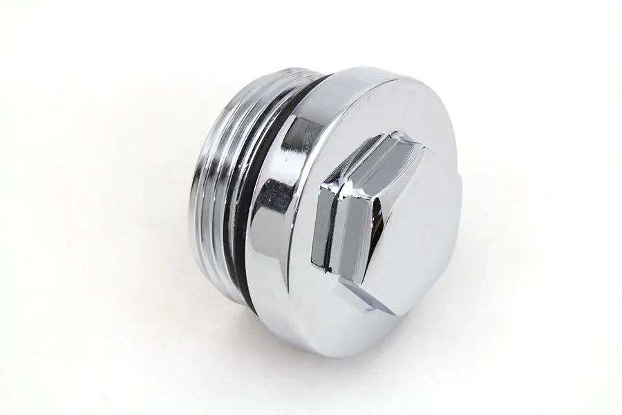 Colony Chrome Primary Cover Filler Cap for Harley Davidson XL Models by Colony