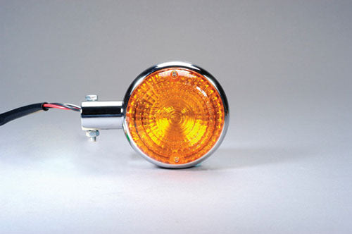 K&S 25-4105 Chrome Front Turn Signals for Yamaha SXV-250, XJ-700 and VMX-12