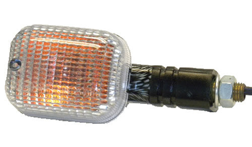 K&S 25-7001C Clear Lens for On/Off-Road DOT Turn Signals - Pair