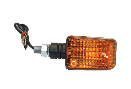 K&S D.O.T. Approved Mini-Stalk Turn Signal Pair - Black