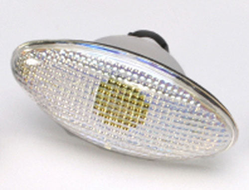 K&S Flat Oval Large Marker Lights, Clear - Part Number 25-8276
