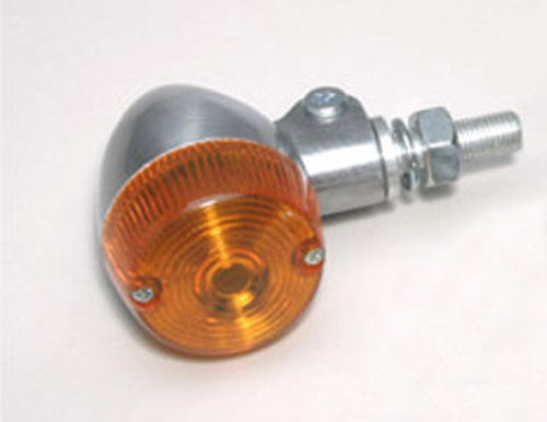 K&S Aluminum Round Marker Lights #2 70x34 Amber - Part Number 25-8330