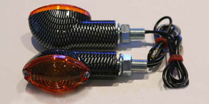 K&S Mini-Stalk Marker Lights, Ultra Small Carbn Amber, Part Number 25-8360