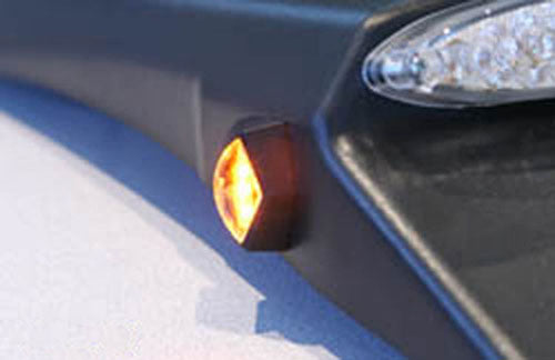 K&S LED Stealth Marker Light with 4 LEDs, Black - Part Number 25-8999