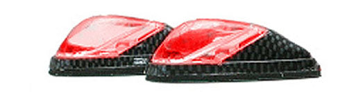 K&S Mini Flush Mount Red LED Marker Lights Set - Model 25-9551