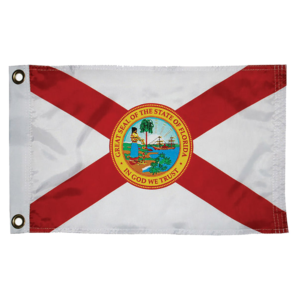 Taylor Made Florida Nylon Flag 12 x 18 inches with Brass Grommets