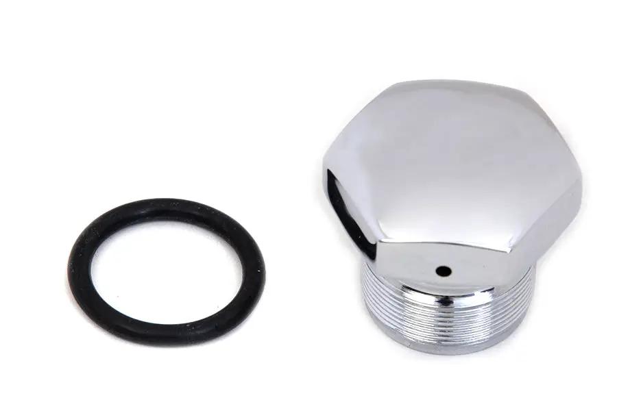 Colony Chrome Fork Tube Cap for Harley Davidson XL Models by Colony