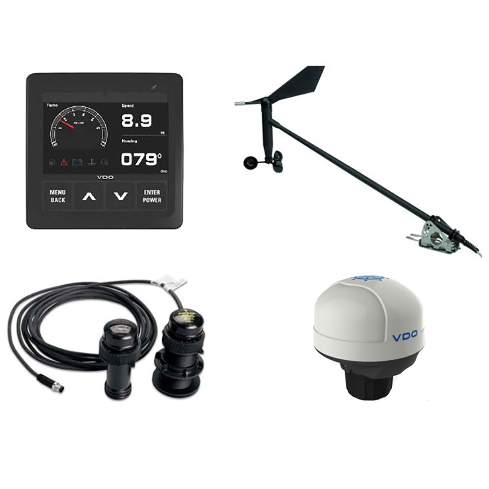 Veratron Navigation Kit Plus for Sailboats with OceanLink 4.3 TFT Display and NMEA 2000 Compatibility