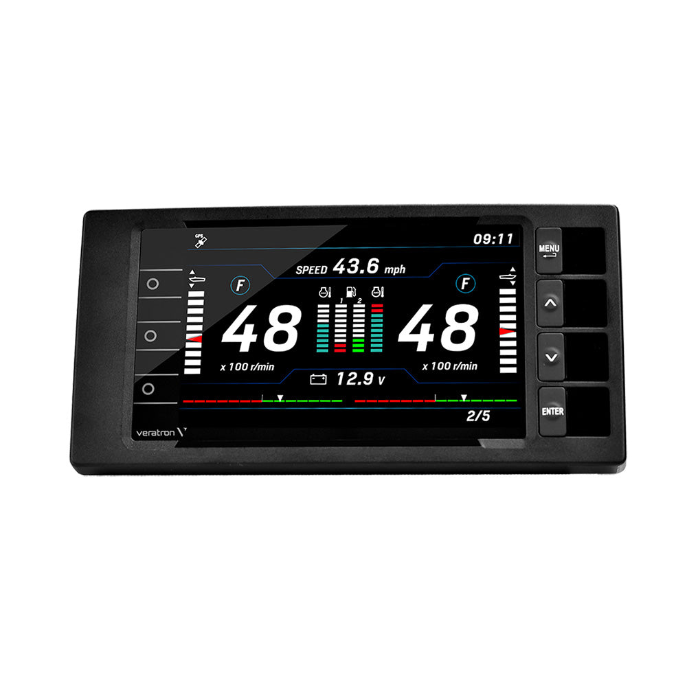 Veratron OceanLink 7-inch NMEA 2000 Certified TFT Gateway - Black