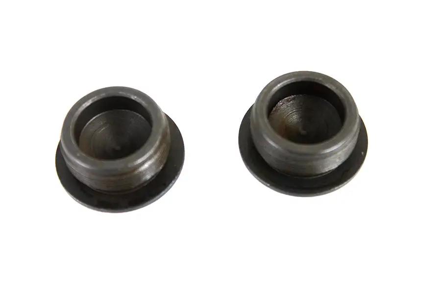 Colony Parkerized Spring Handlebar End Nut Set for Harley Davidson EL Models by Colony