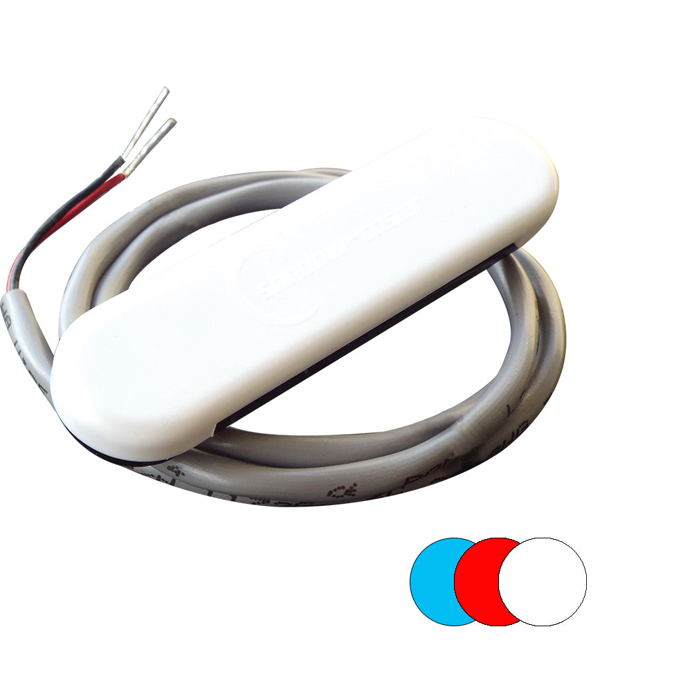 Shadow-Caster RGB Multi-Color Courtesy Light with 2 ft Lead Wire and White ABS Cover