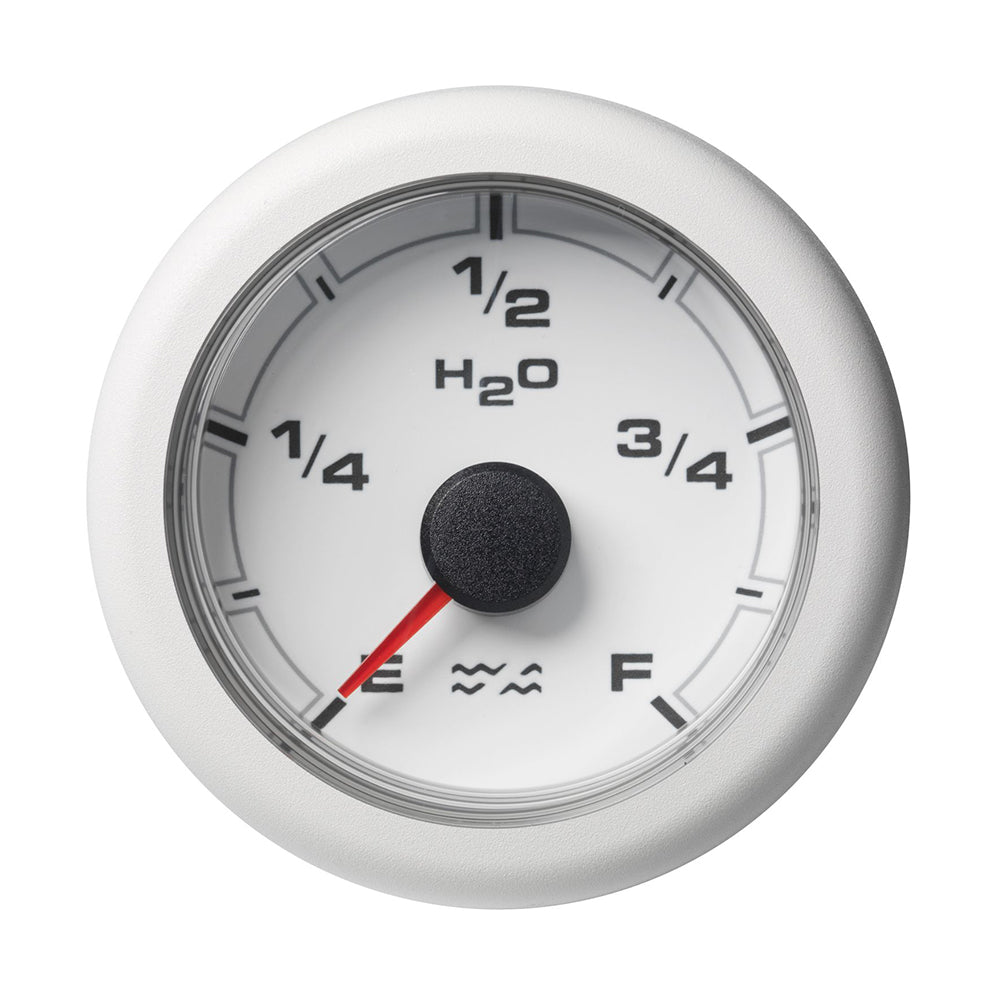 Veratron OceanLink 52mm Waste Water Gauge with White Dial and Bezel