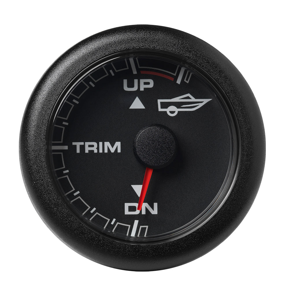 Veratron 52MM OceanLink Engine Trim Gauge with Black Dial and Bezel