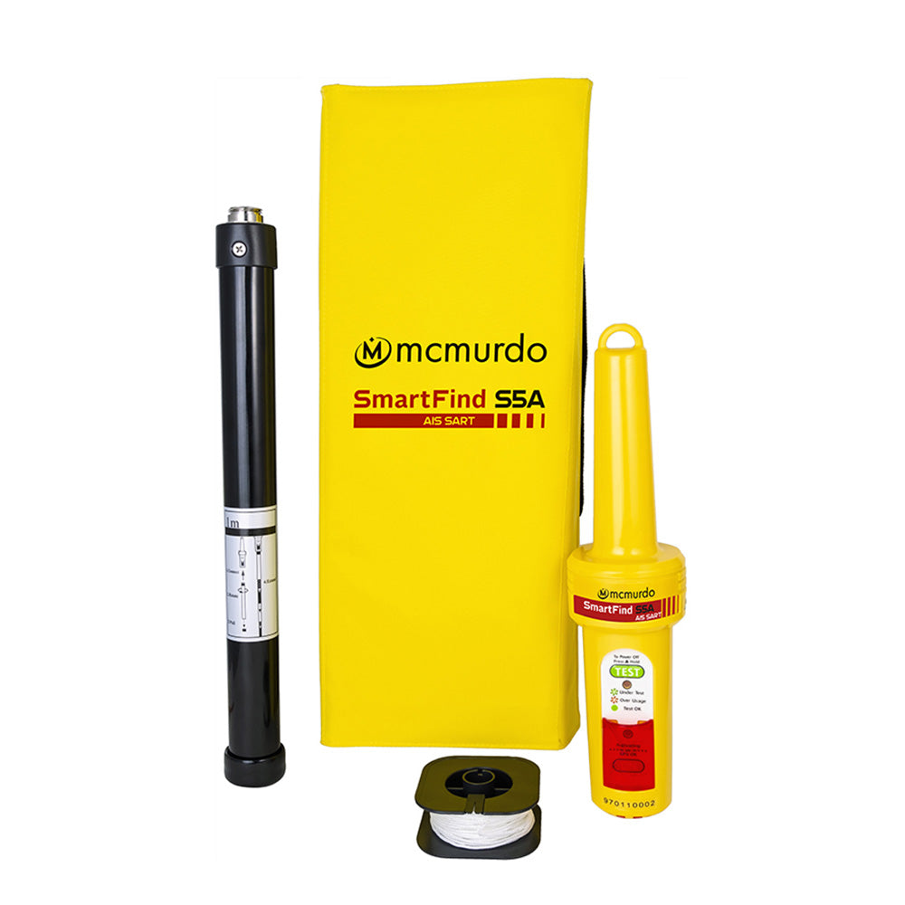 McMurdo SmartFind S5A AIS SART Search and Rescue Transmitter for Liferafts