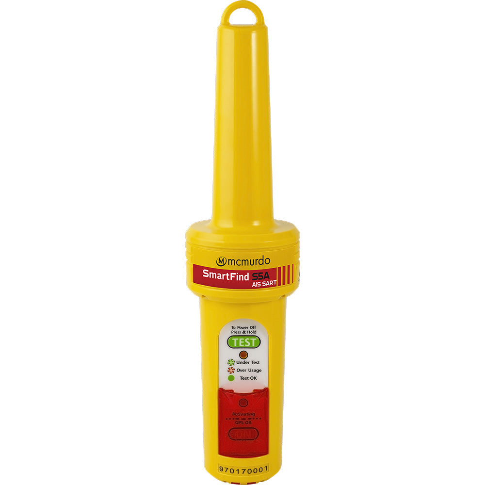 McMurdo SmartFind S5A AIS SART Search and Rescue Transmitter for Liferafts