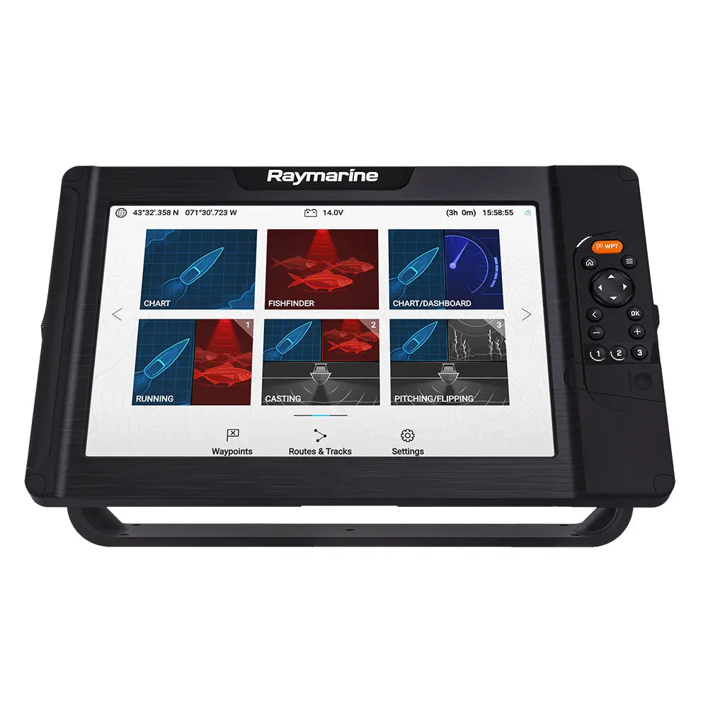 Raymarine Element 12 HV Chartplotter & Fishfinder Combo – No Transducer by Raymarine
