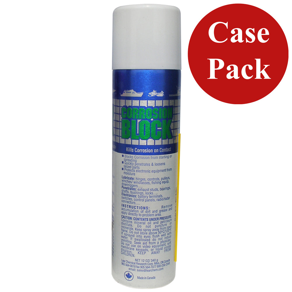 Corrosion Block 12oz Aerosol Can - Non-Hazmat, Non-Flammable & Non-Toxic, Case of 12