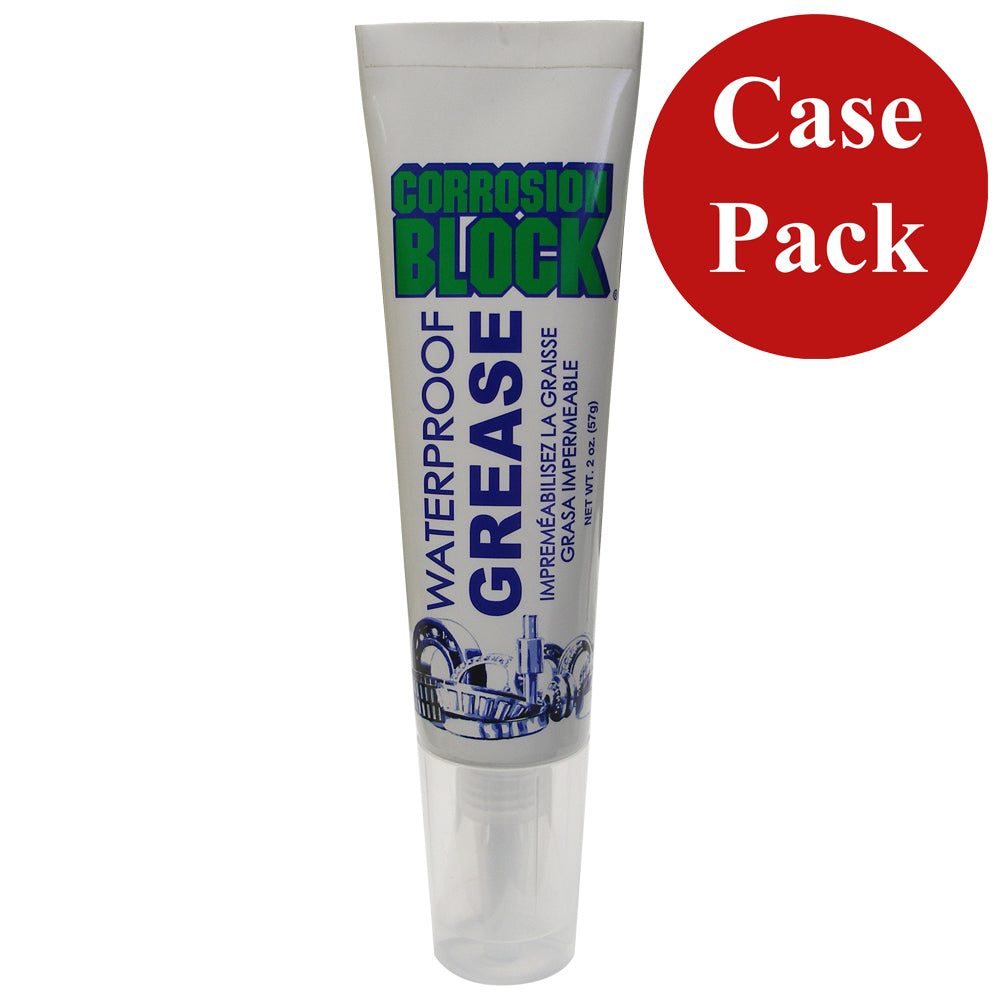 Corrosion Block High Performance Waterproof Grease - 2oz Tube (Case of 24) by Corrosion Block