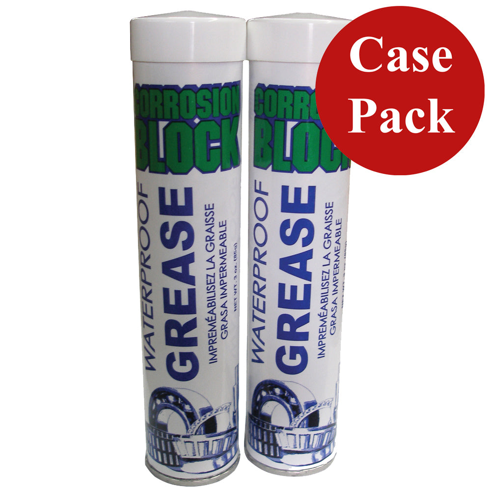 Corrosion Block High Performance Waterproof Grease Case of 6 - 2 oz Tubes