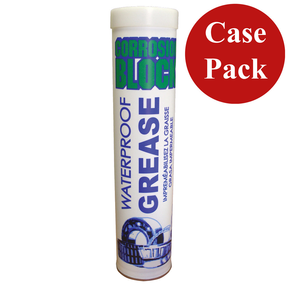 Corrosion Block High Performance Waterproof Grease - 14oz Cartridge - Case of 10