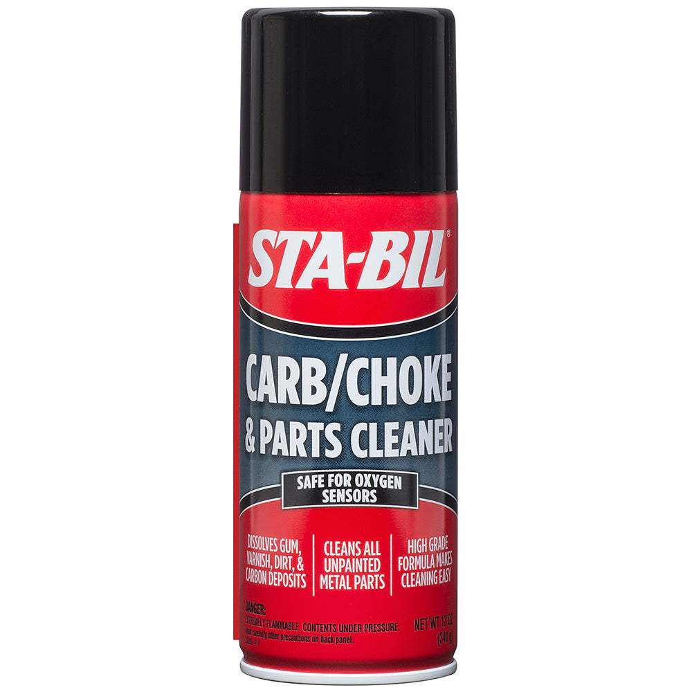 STA-BIL Carb Choke & Parts Cleaner - 12.5 oz Aerosol for Carbureted Engines