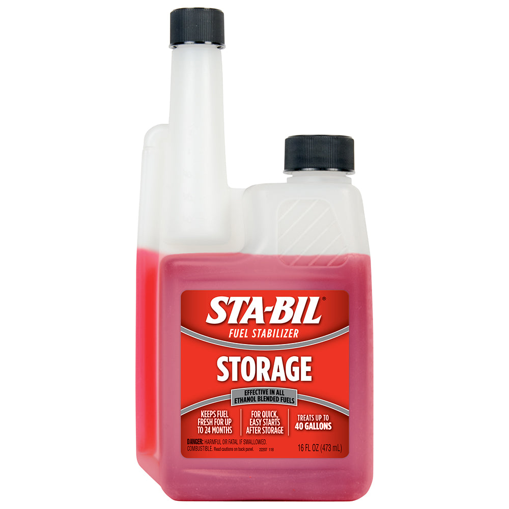 STA-BIL Fuel Stabilizer 16oz - Keeps Gas Fresh Up to 24 Months for All Gasoline Engines