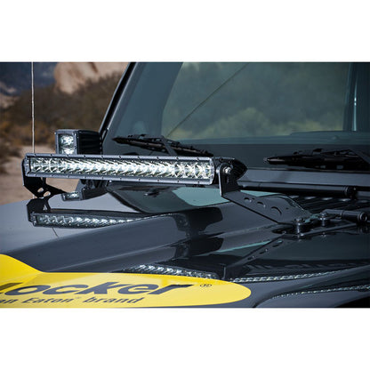 RIGID Industries 2007-2017 Jeep JK 20-Inch Light Hood Mount