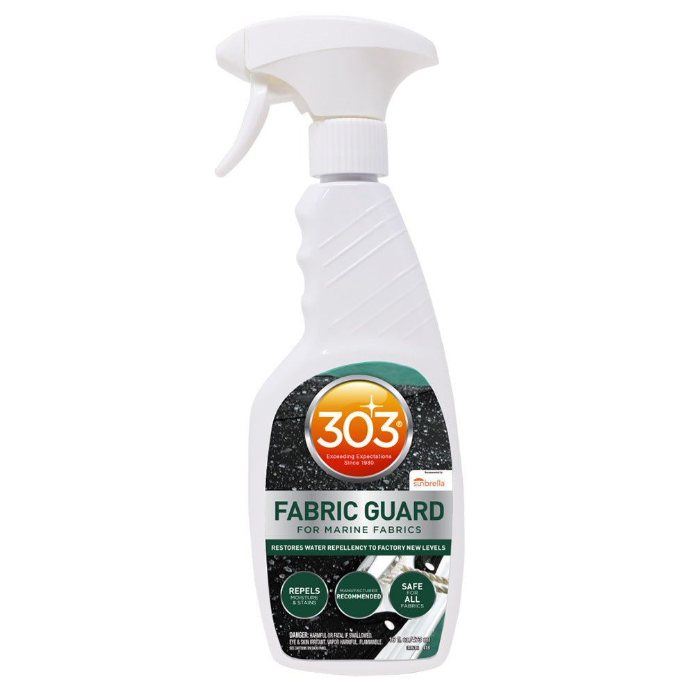 303 Marine Fabric Guard 16oz - Water and Stain Repellent for Marine Fabrics