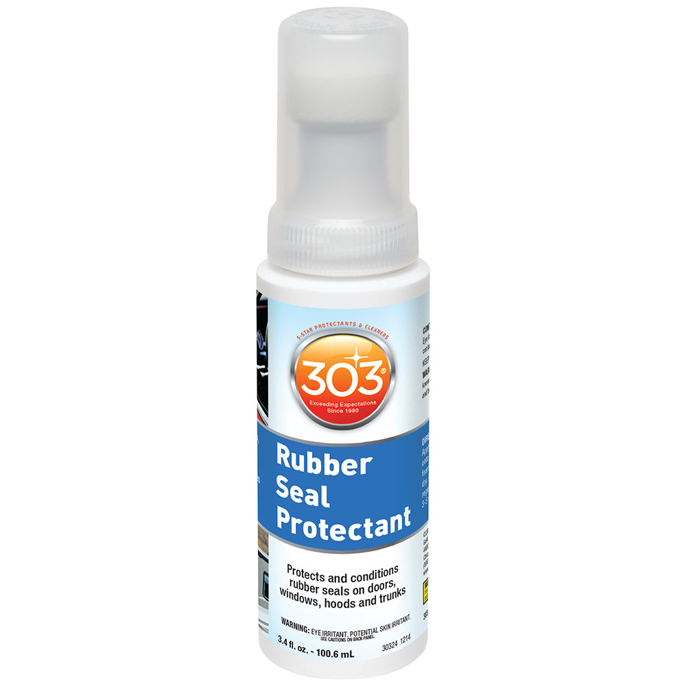 303 Rubber Seal Protectant 3.4 oz by 303 - Restores and Protects Car Door and Window Seals