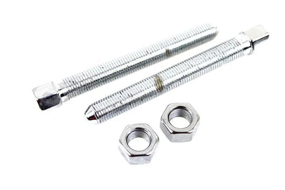 Colony Chrome Rear Chain Adjuster for Vintage Harley Davidson EL and FL Models by Colony